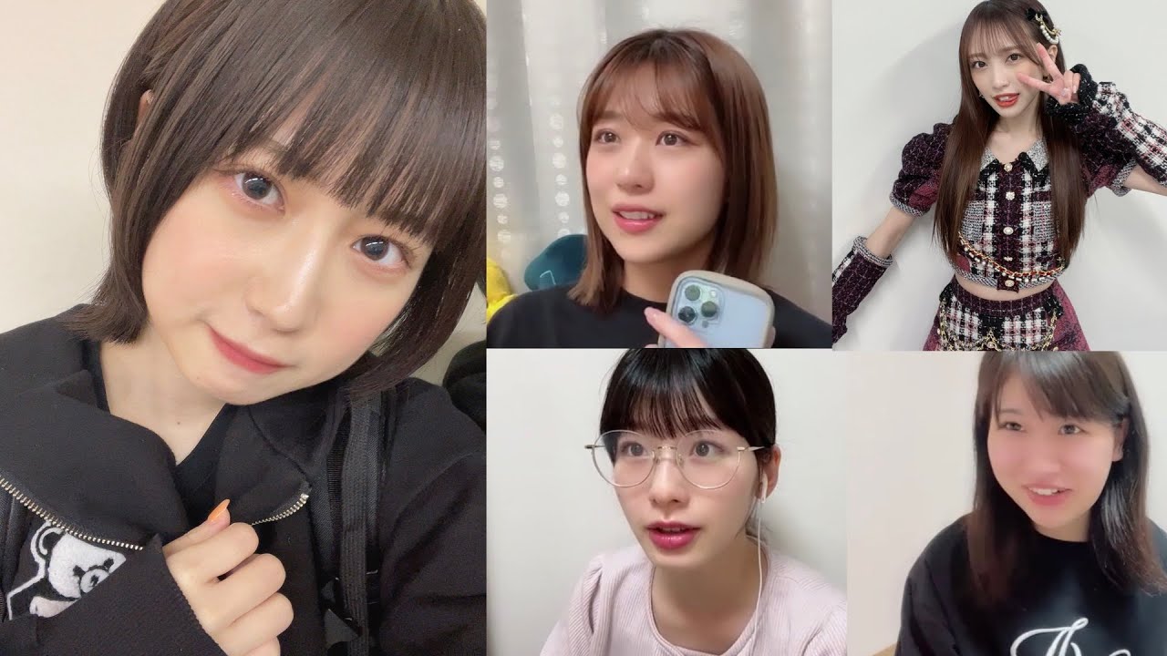 髪の毛切った山田杏華ちゃんの可愛さに気づき大興奮のAKBメンバーたち