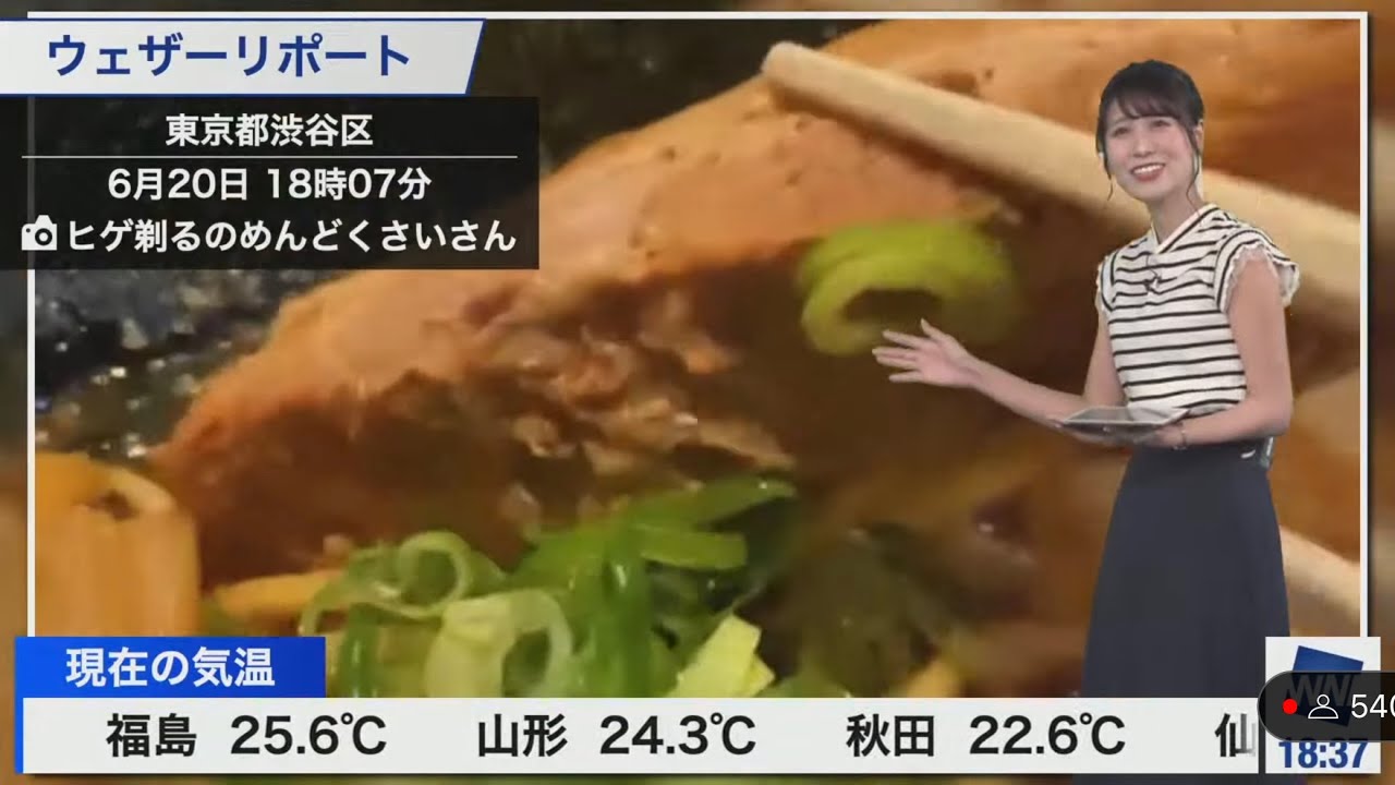 [戸北美月]肉団子🧆ポテト🍟ラーメン🍜の晩ご飯動画リポートに今日も大ダメージを受けるみーちゃん