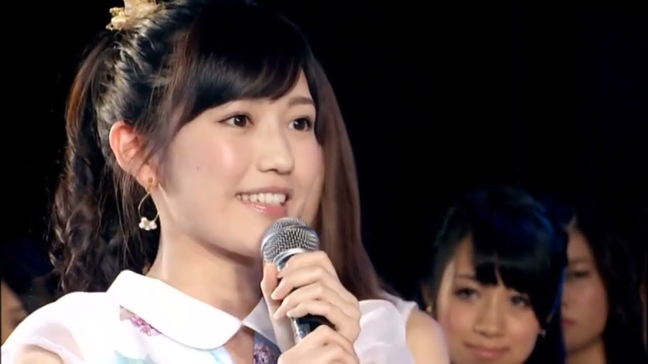 【渡辺麻友】から大島優子へ感動のメッセージ　大島優子劇場卒業公演 #大島優子　#渡辺麻友 #akb48
