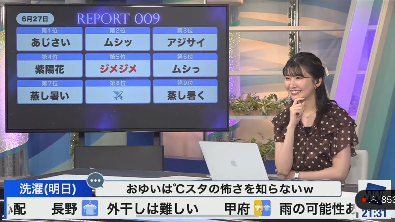 [駒木結衣]“みーちゃんの宿敵”℃スタッフさんをキャスターの個性を引き出してくれる・アイデア力が凄いなどと褒めちぎるゆいちゃん