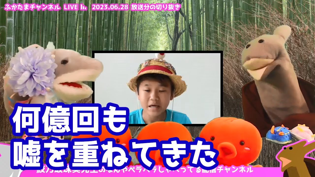 【ふかたま雑談LIVE】負けるな！なかむらゆたかくん・5日遅れの緊急動画・何億回も言ってる嘘・幸也が必死 ─ 鮫乃坂先生のなんやペラペラしゃべってる配信チャンネル【切り抜き】