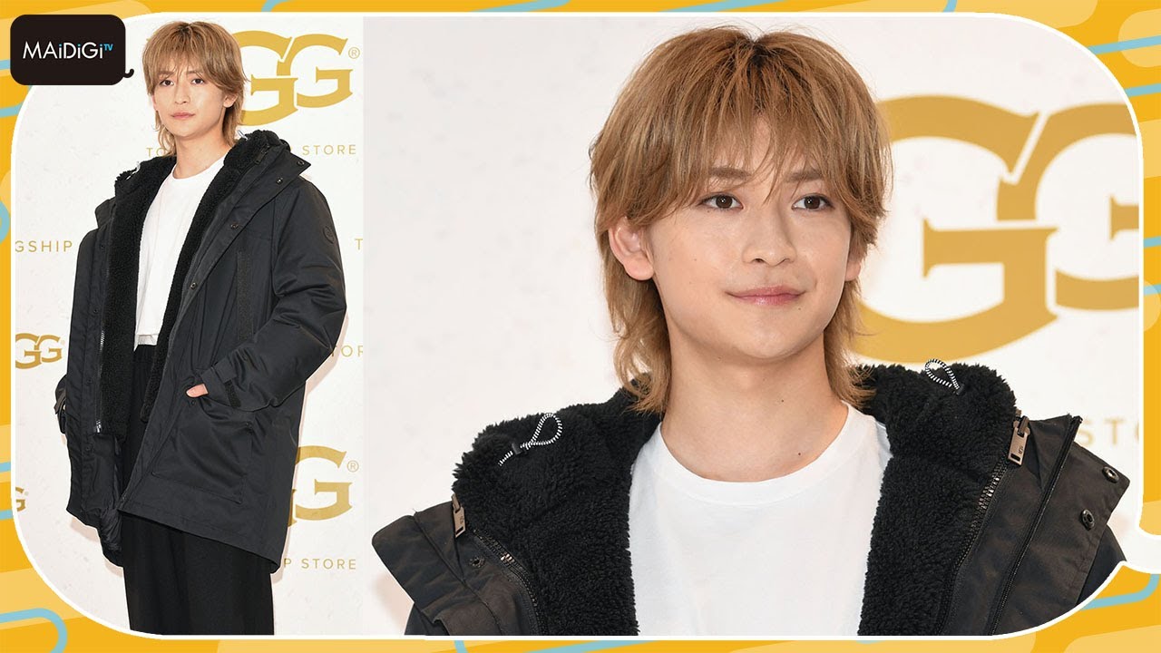 高橋文哉、今年の夏は滝行？　挑戦したい三つのことを明かす　「UGG TOKYO FLAGSHIP STORE」オープン記念イベント