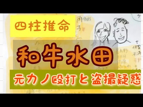 和牛水田信二を四柱推命で占いました