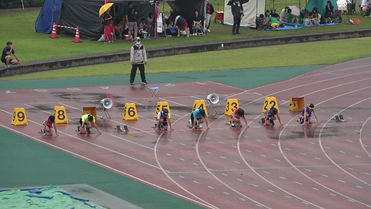 20230625115224宮崎県学童陸上5女100ｍ予選11組 平野すみれ5(大淀あすなろ)15"32