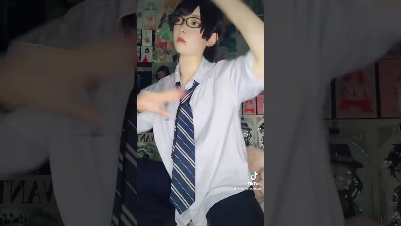 気だるげに #パラパラ #ビーマイボーイ #メガネ #男装 #tiktok #チャンネル登録お願いします