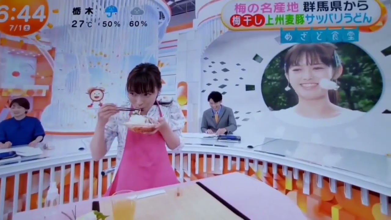 阿部華也子、谷尻萌アナ　オス！
