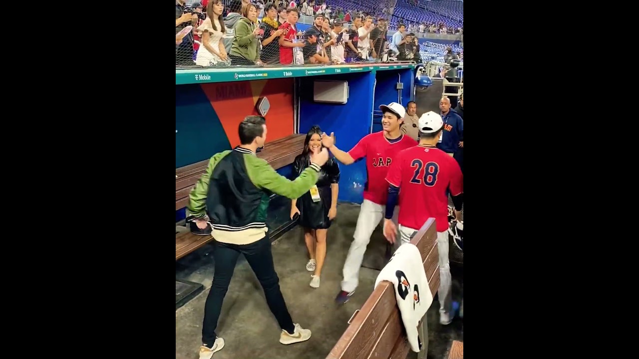 大谷現地でも大人気　WBC準決勝