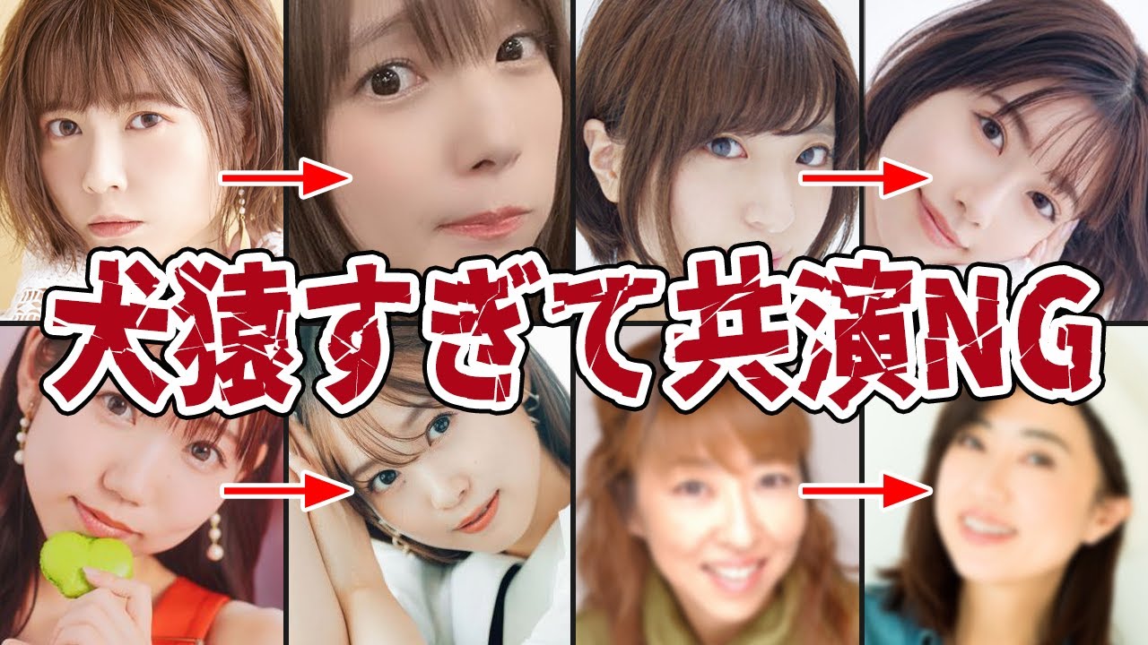 実はバチクソ不仲な声優6選