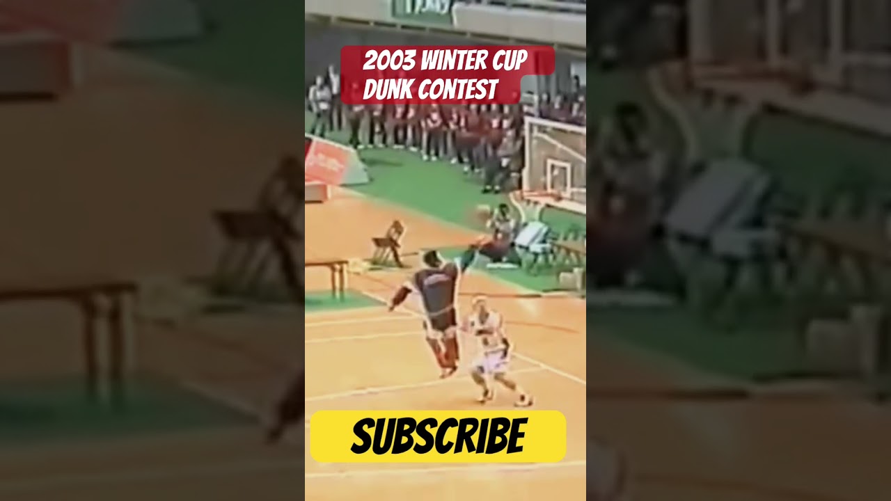 #バスケ 2003年winter cup ダンクコンテスト #shot #堤啓士朗 #basketball