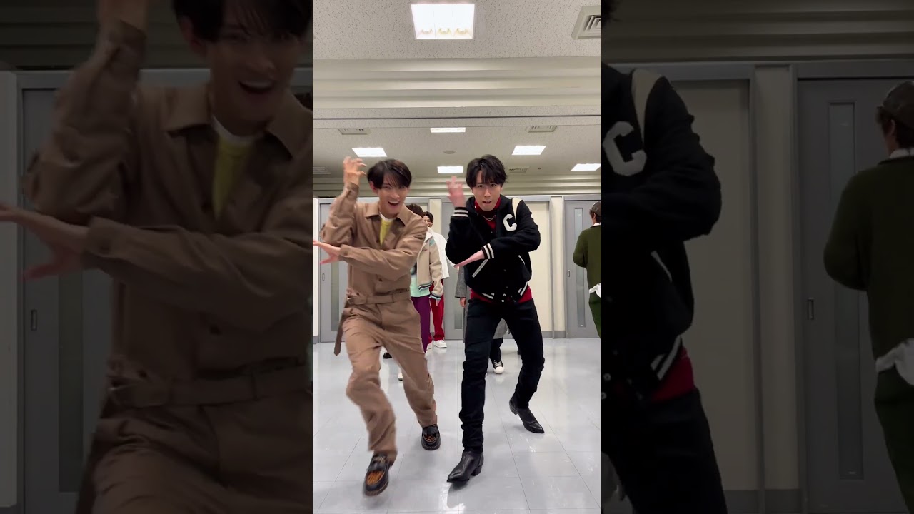 「W」をダブルでリレーダンスに挑戦🕺✨#SnowMan#白スノ黒スノ#W#リレーダンス