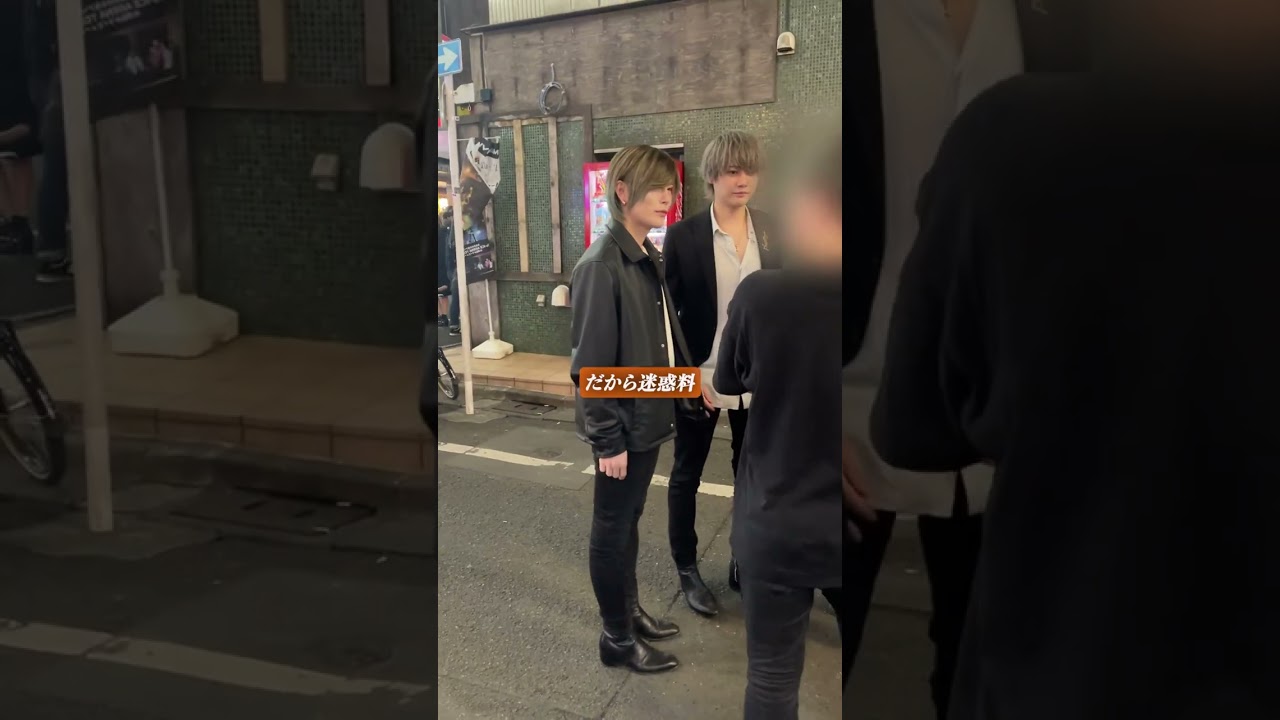 TikTokの撮影中、歌舞伎町の半グ○に絡まれた😄