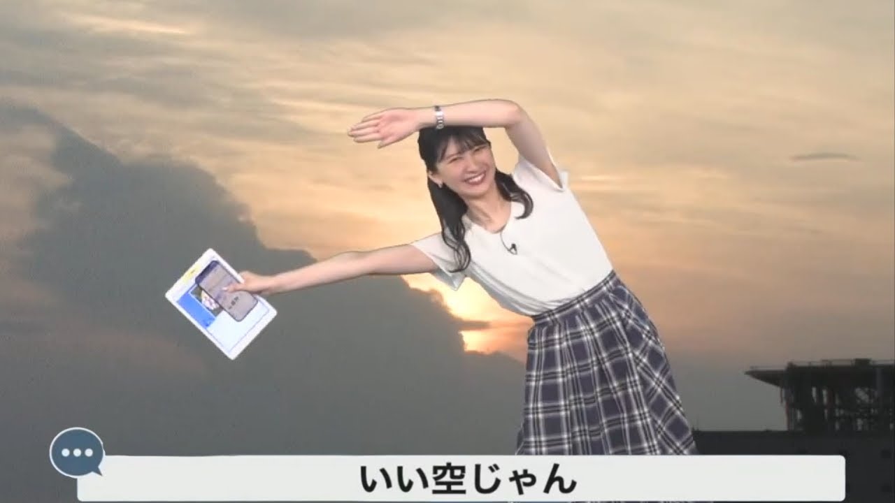 【駒木結衣】通っているヨガを披露するお天気お姉さん【ウェザーニュース切り抜き おゆいまとめ】