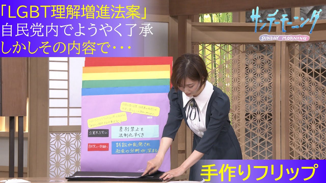 LGBTを巡って自民党がまとめた「理解増進法案」　先進国の中でワースト2位と遅れる日本の法整備の現状とは？【サンデーモーニング】｜TBS NEWS DIG