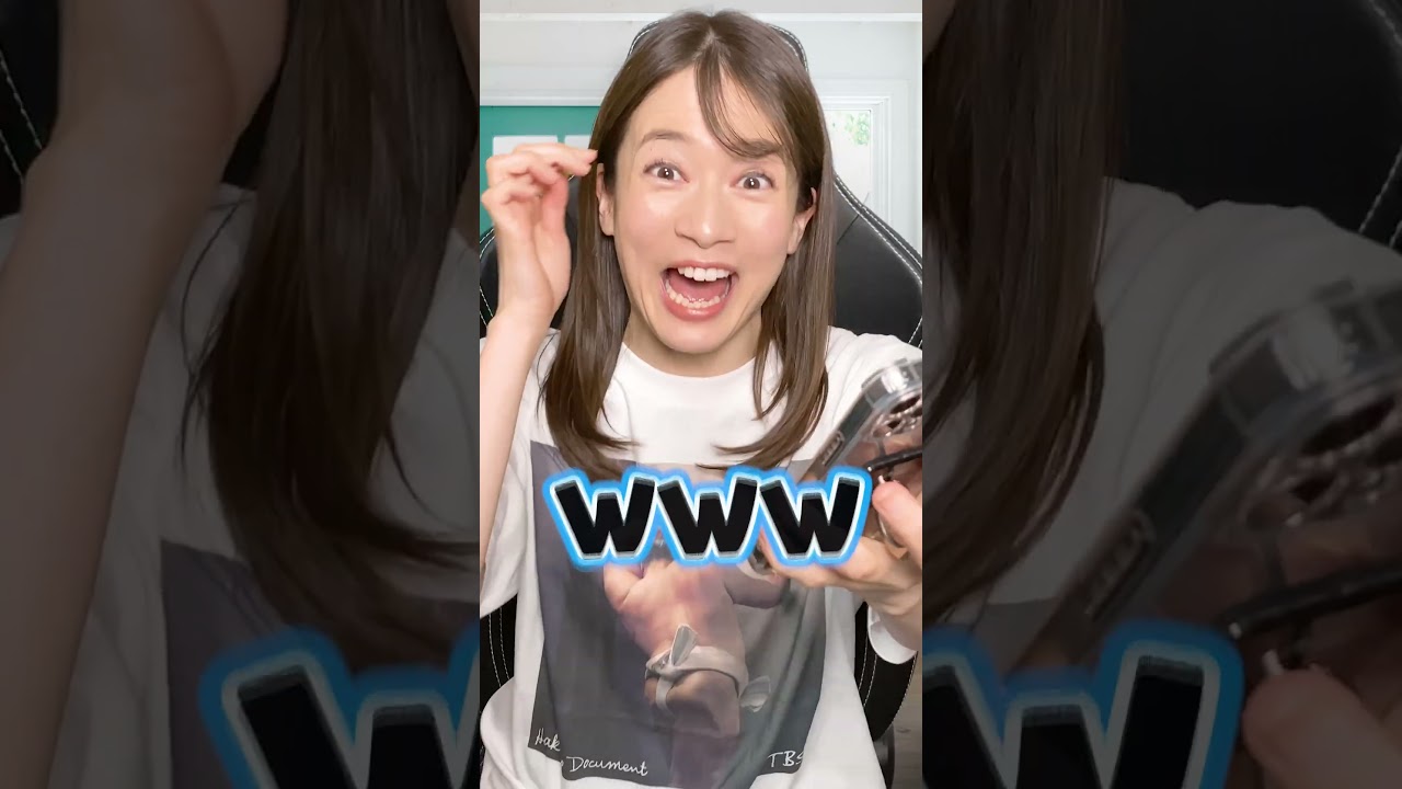 【検証】「赤坂」は逆再生でも「赤坂」らしい#宇内梨沙 #女子アナ #shorts