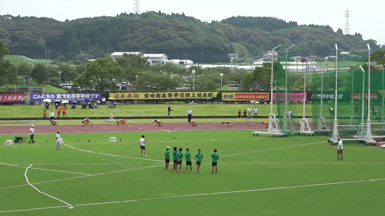 20230709105030宮崎県選手権少女Ａ300ｍ決勝 内山田 玲2(宮崎商業高)40"58