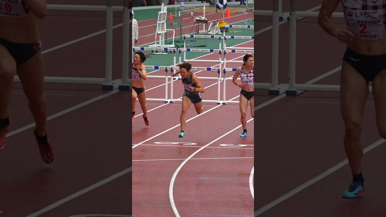 【#木南記念】女子100mハードル #寺田明日香 日本歴代2位の12秒86で大会記録を更新‼️／日本グランプリシリーズ