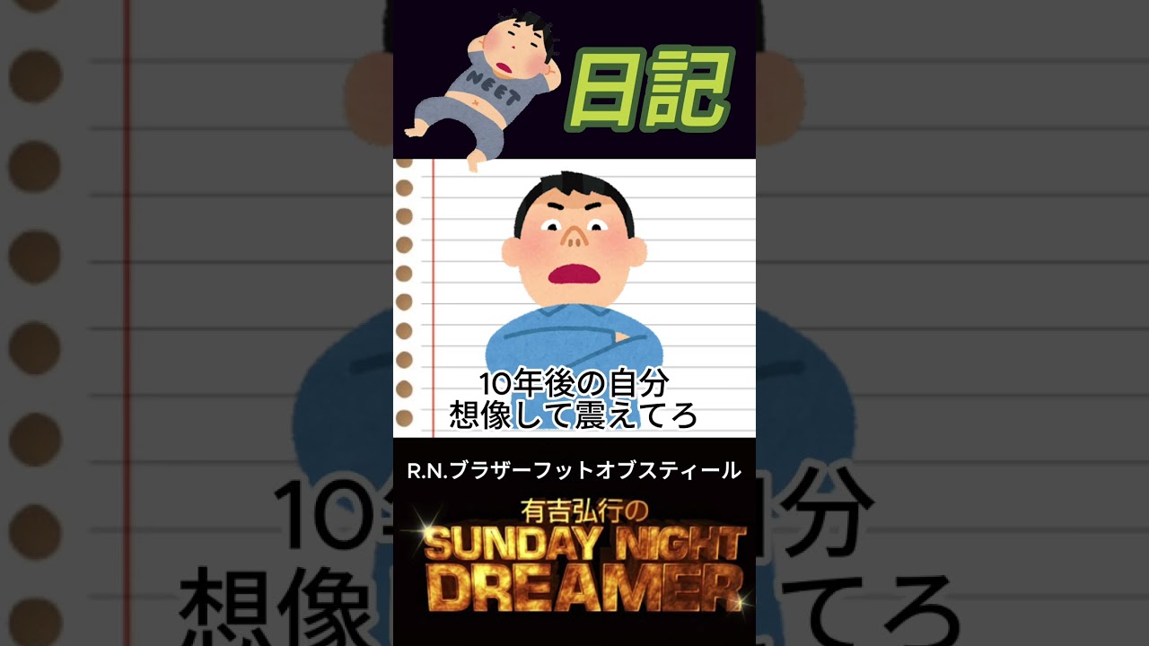 日記「忘却」　#shorts #サンドリ