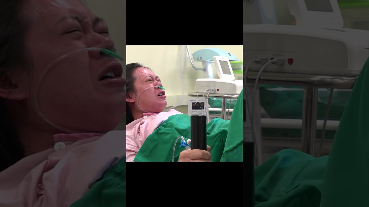 【出産】BIRTHVLOG 出産動画 - 陣痛～出産リアル映像。- 陣痛開始から出産まで全て見せます｜赤ちゃん誕生の瞬 #birthvlog #shortvideo #newborn #shorts