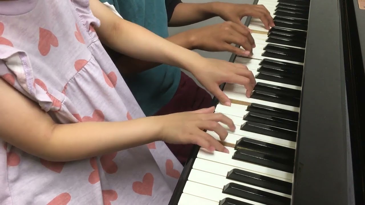 ピティナコンペ連弾初級B　ジョン・ジョージ/カーニヴァル・ソング　本選課題曲　2023/6/22