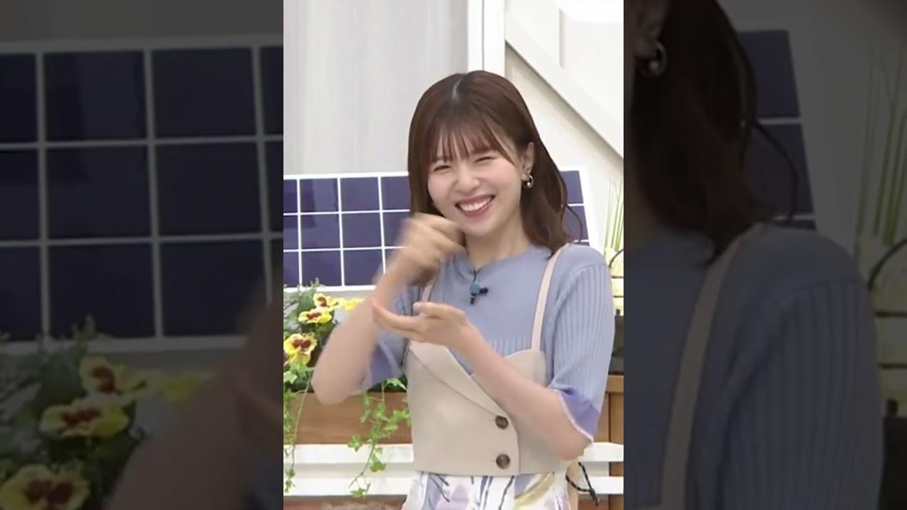 納豆お仕事全力アピールの松田好花ちゃん