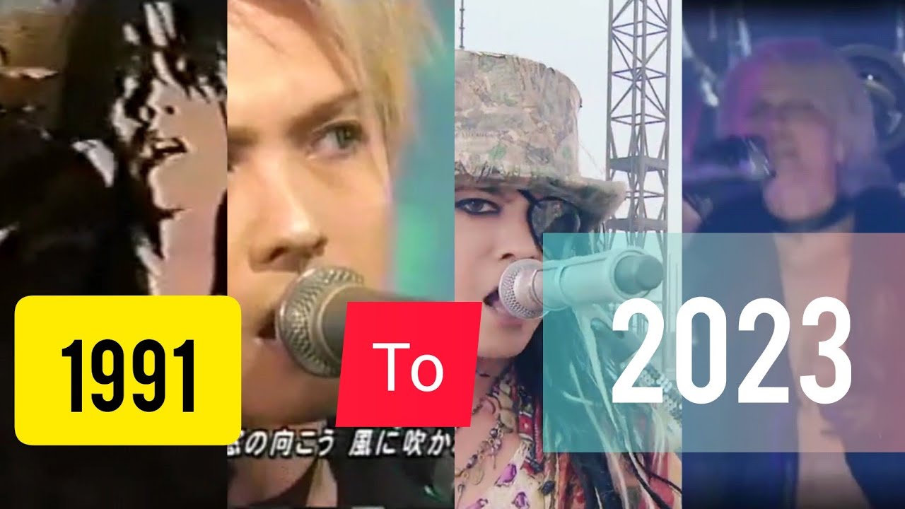 HYDE voice over the years (1991-2023)