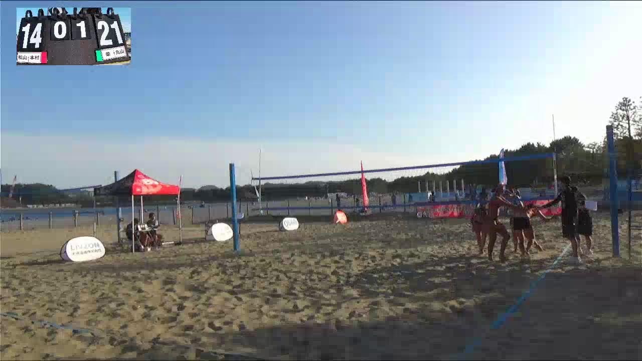 【BVT2】サテライト横浜大会　女子メインコート