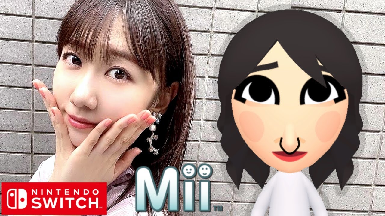 【AKB48】柏木由紀 Mii作り方【Nintendo Switch】