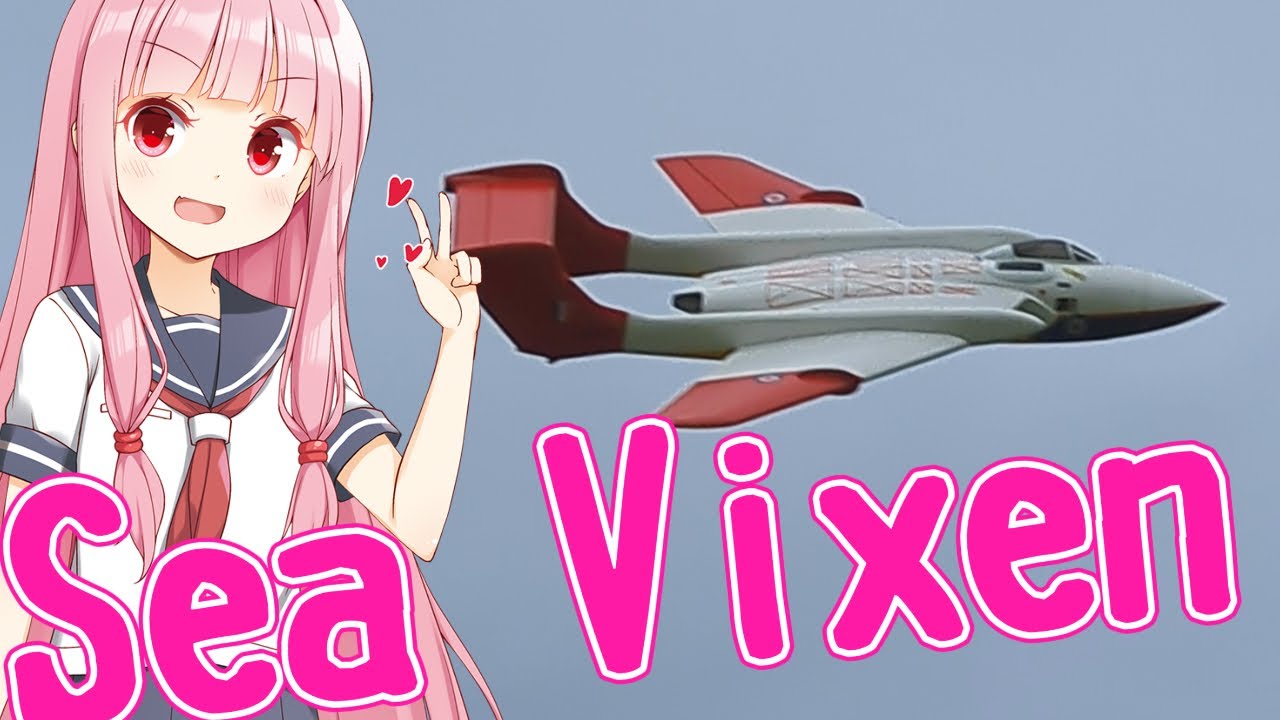 デ・ハビランド シービクセン　ラジコン飛行機