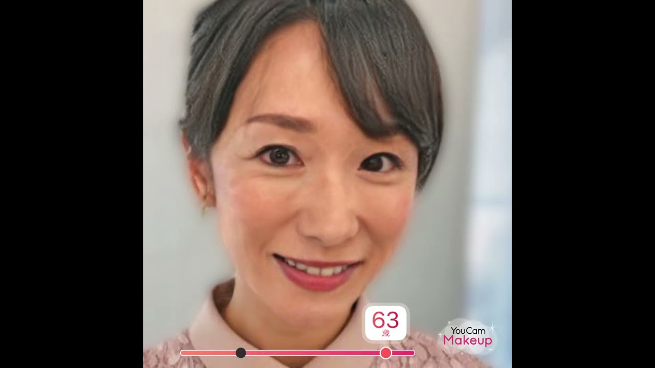 テレ朝堂真理子アナウンサーのAI未来予測老化動画