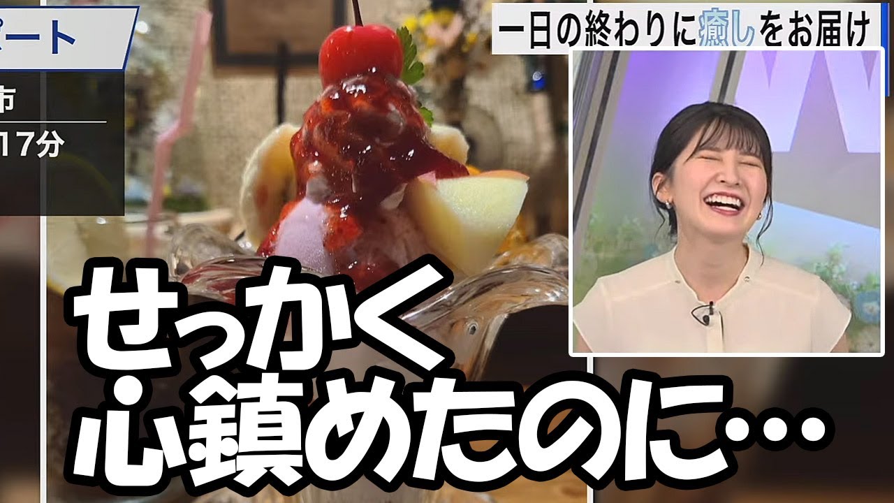 【駒木結衣】翌日食べようと思って前々から狙って買ってきたドーナツを今食べるか悩むお天気お姉さん