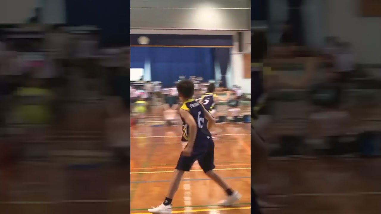 【ミニバス】優勝しました。4番です。ポイントガードハイライト #ミニバス #バスケ #basketball #バスケットボール #小学生 #shorts #short