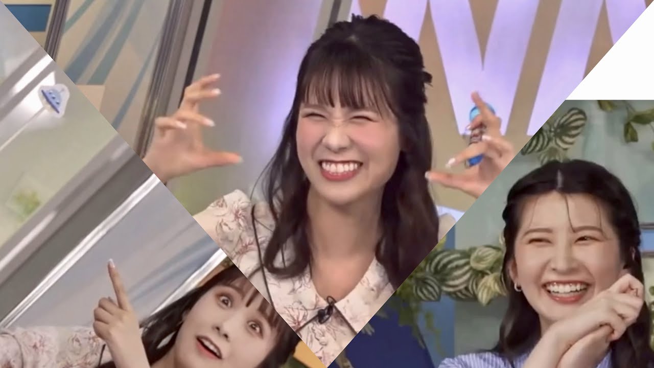 茶番劇に定評のあるみーちゃん。付き合ってくれたけど怖くなっちゃった結衣さん。【戸北美月／ウェザーニュース切り抜き】2023.6.24 #316