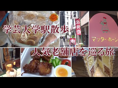 【のんびり日常vlog】学芸大学駅散歩　人気老舗店を巡る旅
