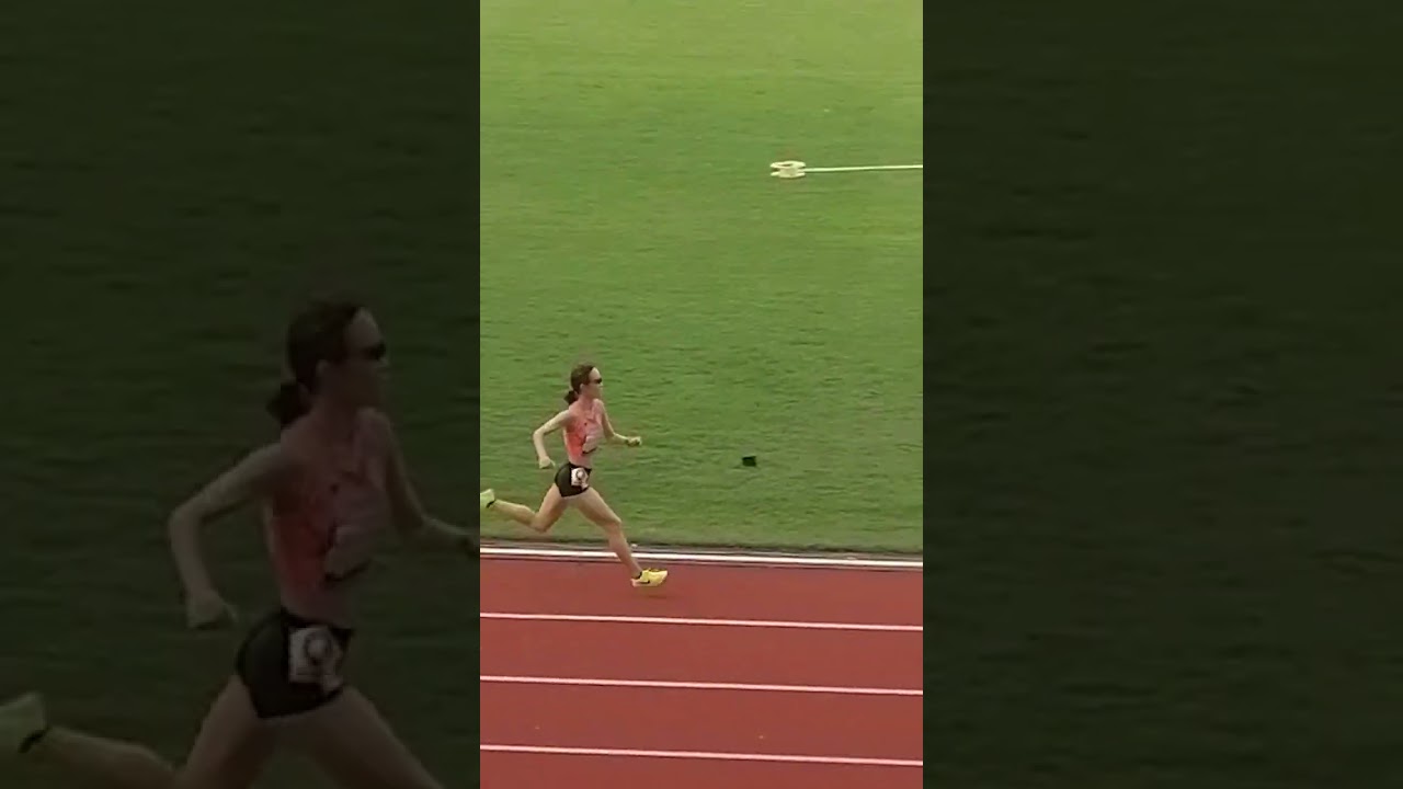 アジア陸上選手権大会 女子5000M 優勝山本選手のラストスパート