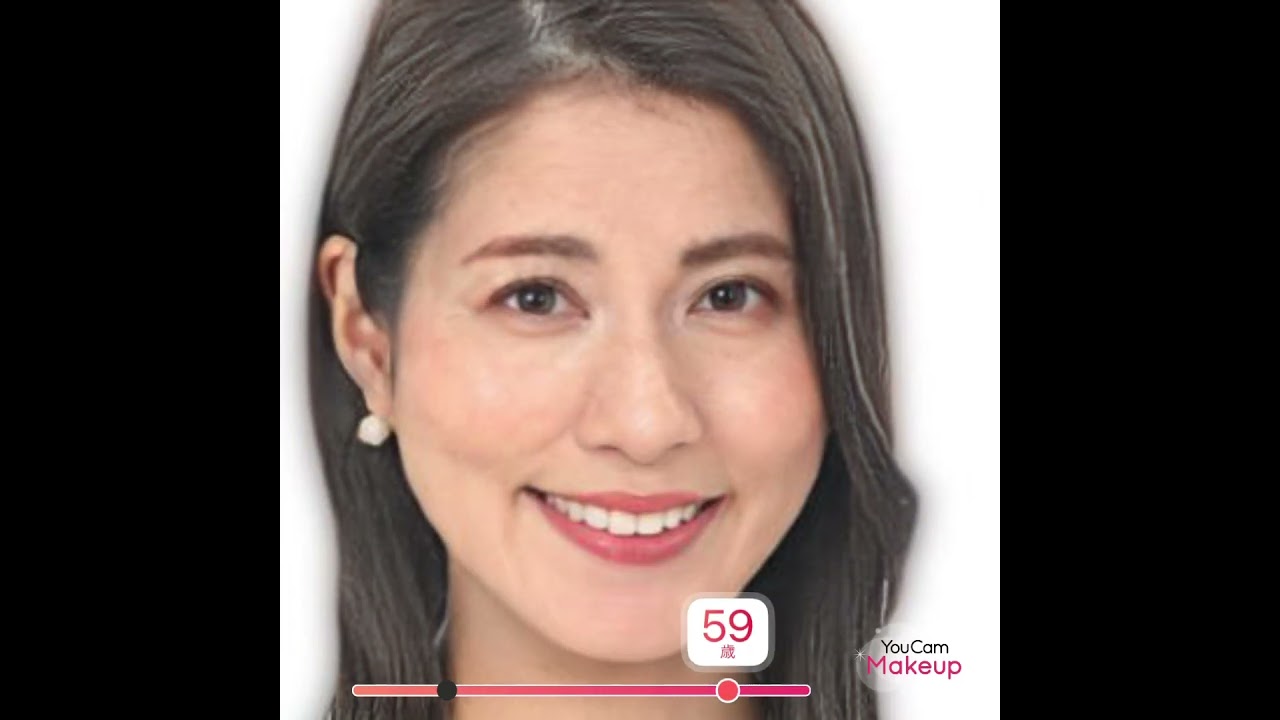 フジテレビ永島アナのAI未来予測老化動画