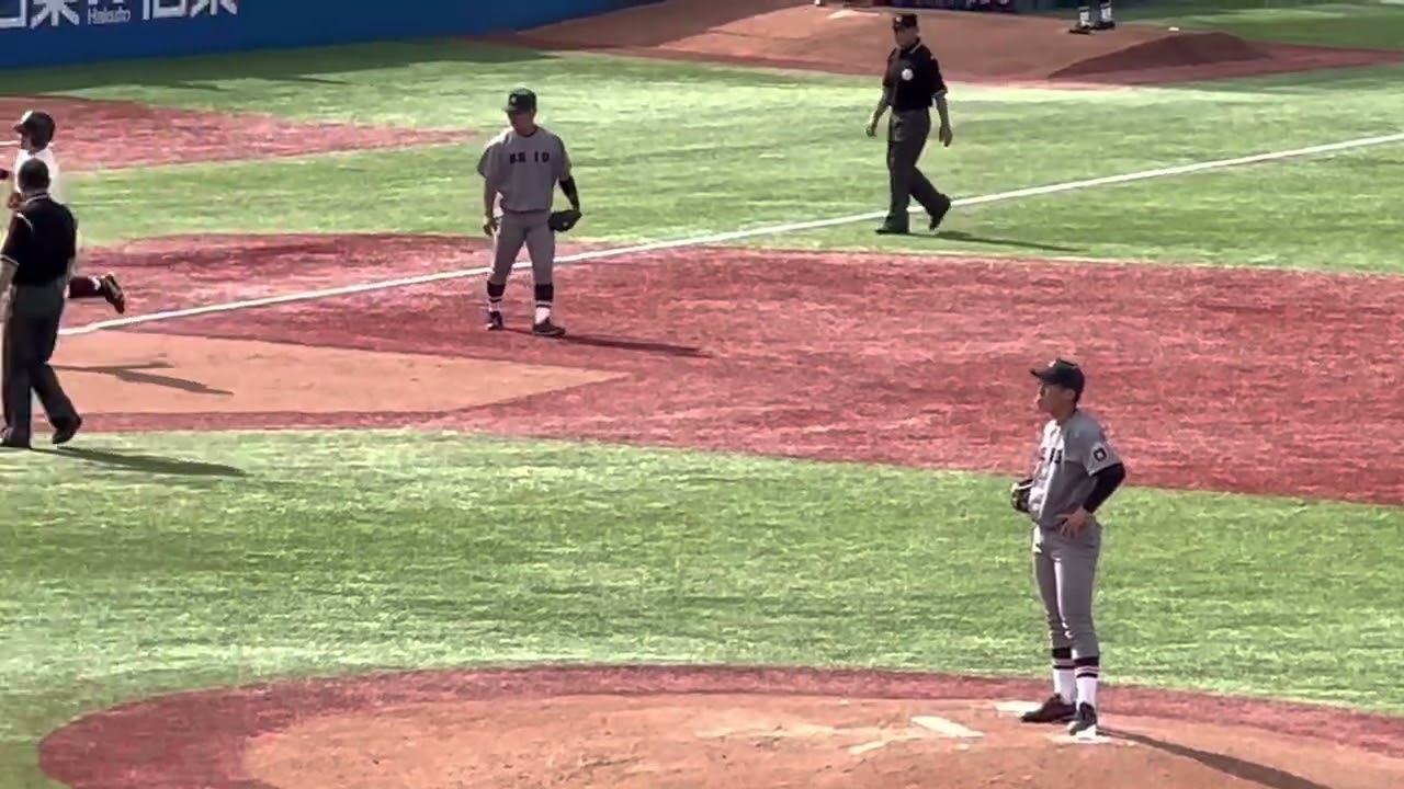 早慶戦　早稲田島川選手決勝弾からの「紺碧の空」