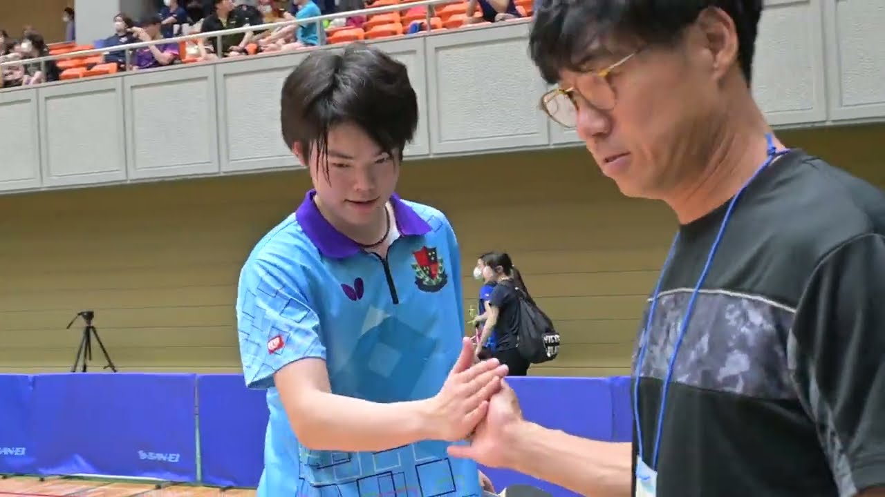 【ハイライト】男子1回戦 谷垣佑真 vs 芝拓人｜卓球 第4回パリ五輪日本代表選考会