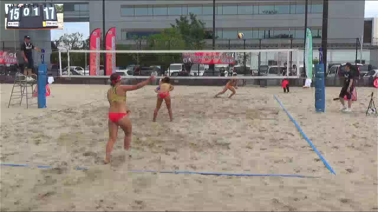 【BVT1】マイナビジャパンビーチバレーボールツアー2023第4戦横浜赤レンガ倉庫大会予選会