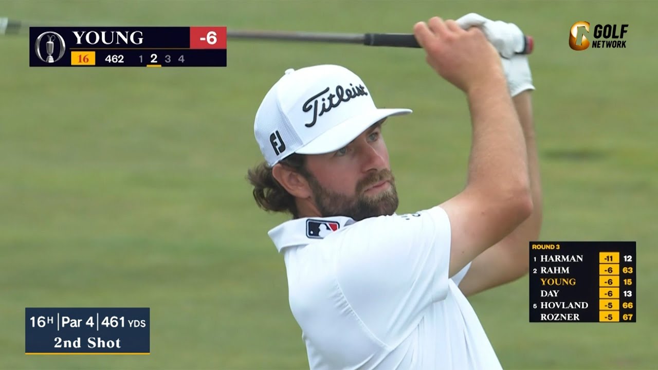 【全英OP23】C.ヤング、18番は見事なバンカーショットからバーディ