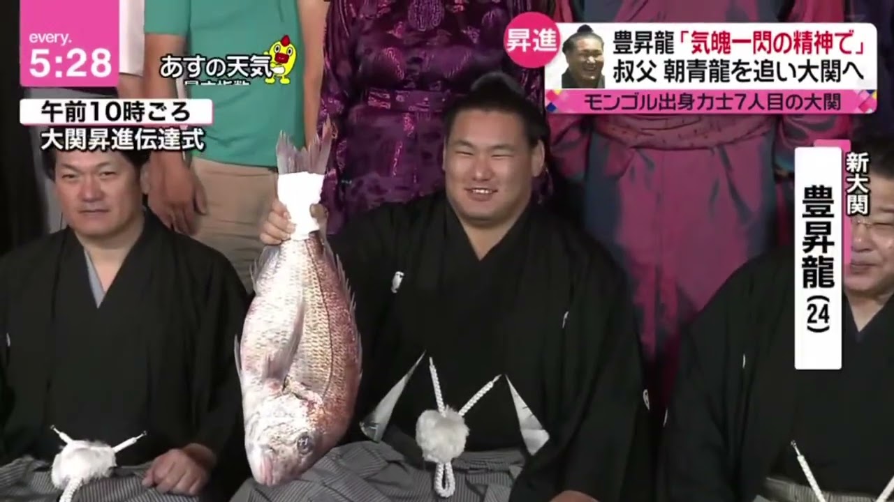 豊昇龍「気魄一閃の精神で｣叔父朝青龍を追い大関へ『newsevery.藤井貴彦』2023年7月26日【HD】