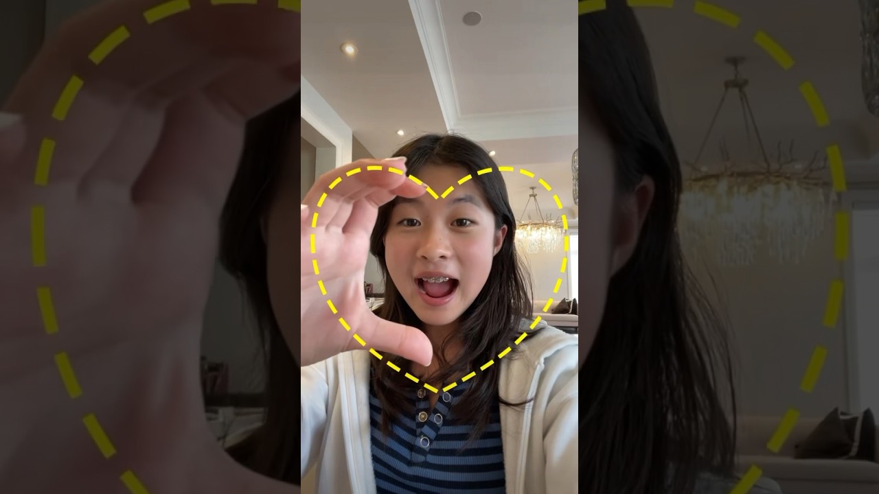 かほさんのハート❤️をどうぞ🤪