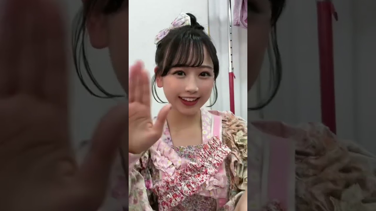 お団子ヘア可愛いかな？ #fruitszipper #松本かれん