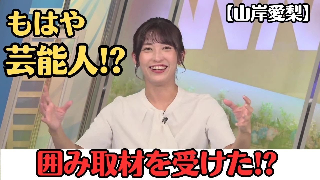 【山岸愛梨】ファンミイベントで、囲み取材を受けるも当てられたらどうしようと思ってしまう お天気お姉さん【ウェザーニュースLiVE切り抜き】