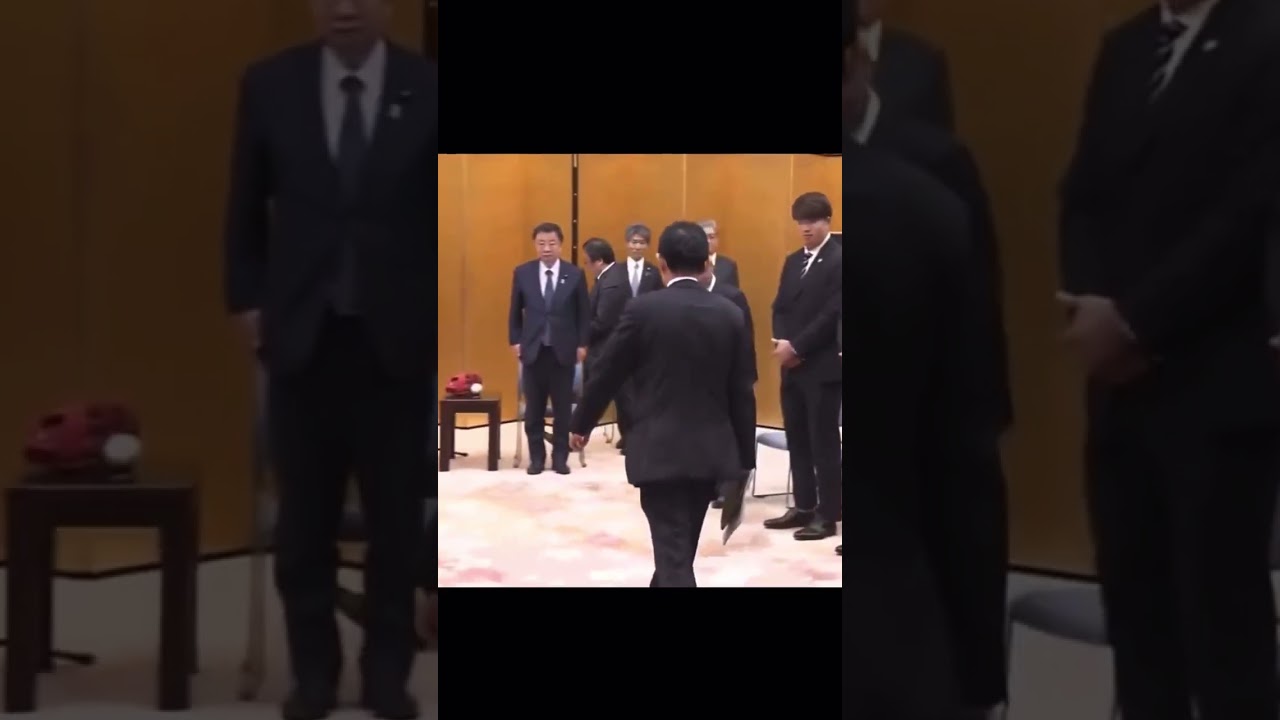 岡本和真、岸田首相をガン無視するwww