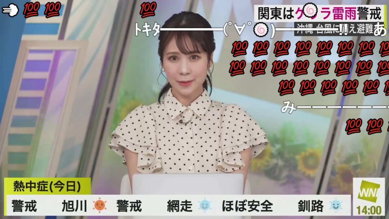 【戸北美月】珍しいみーちゃんのアフタヌーン ニコ生コメント付き
