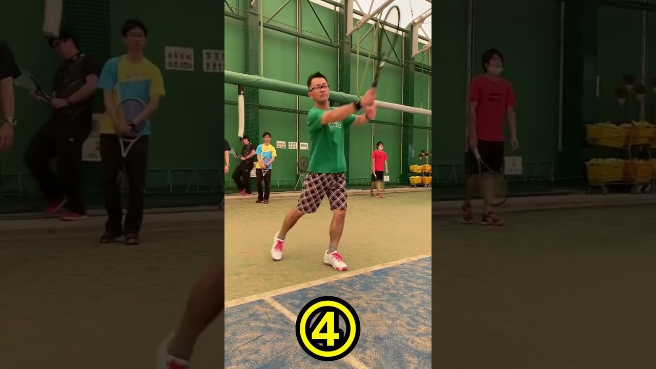 【テニス】あなたが選ぶ！ベストフォアハンドストロークは何番？#shorts