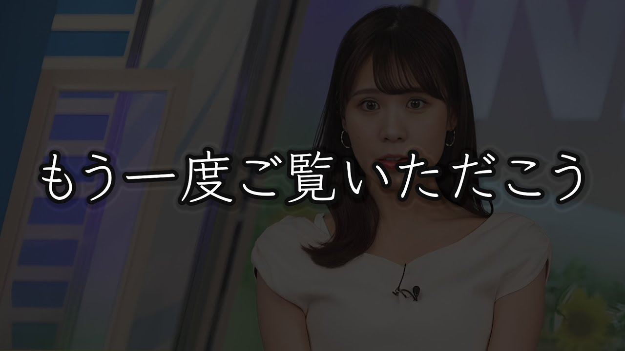 放送事故の瞬間を、もう一度ご覧いただこう【戸北美月】（ホラー風に切り抜いて見た）