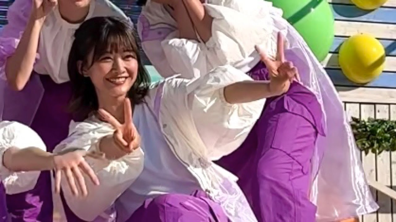 【原田葵ちゃんチッケム】フジアナダンス部 Ado「いばら」原田アナ葵ちゃんフォーカス　4K/60p