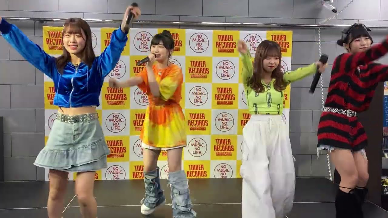 2023/08/08 代々木女子音楽院 シングル『気まぐれBoogieBack!!』リリースイベント＠タワーレコード川崎
