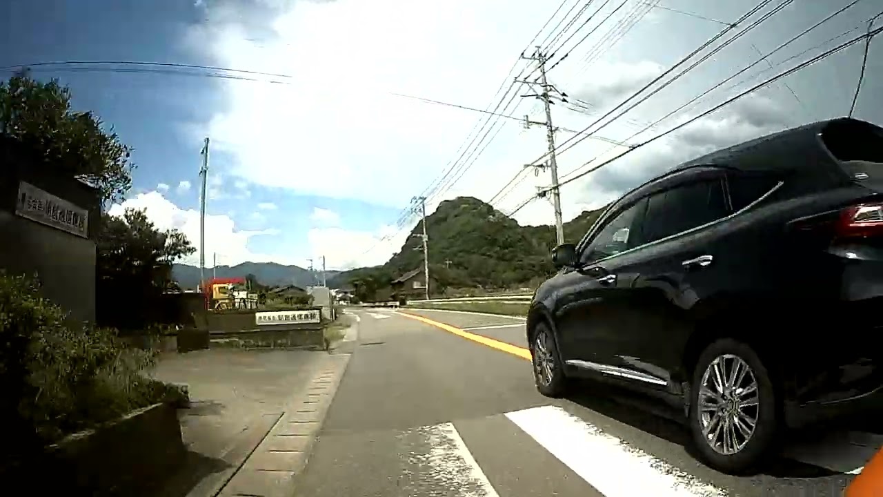 9322 福岡 甘木市街を抜け秋月方面へ / ある日の午後 - ルート８７(one afternoon - root87)